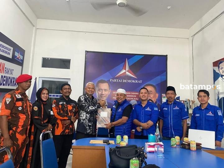 Lima Calon Bupati Karimun Daftar Lewat Partai Demokrat