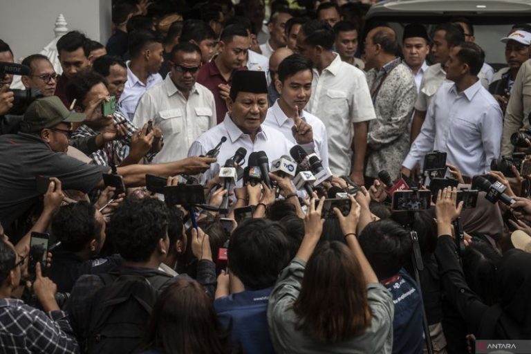 Presiden Terpilih Prabowo: Terima Kasih, Pers!
