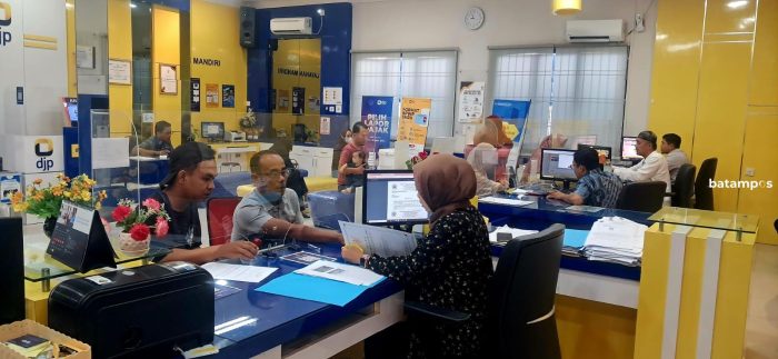 Pelaporan SPT Tahunan Orang Pribadi Tahun Pajak 2023 di Kepri Tumbuh 16,2 Persen