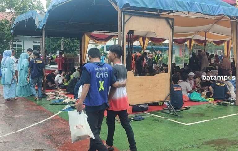 Lebaran Hari Kedua di Lapas Batam, masih Meriah