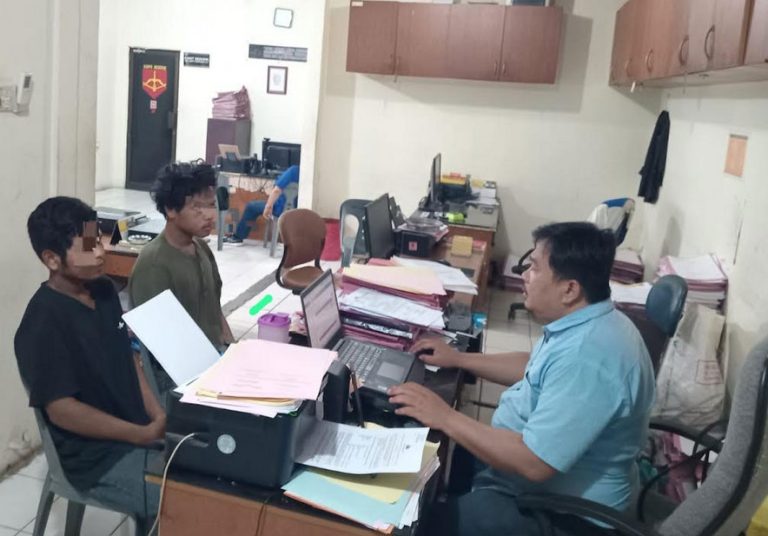 Mencuri di Bengkel Las, 2 Pria Dibekuk Polisi
