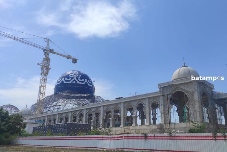 Walikota Berharap Masjid Agung Diresmikan Mei Mendatang, Siap Evaluasi Kinerja PT Adhi Karya