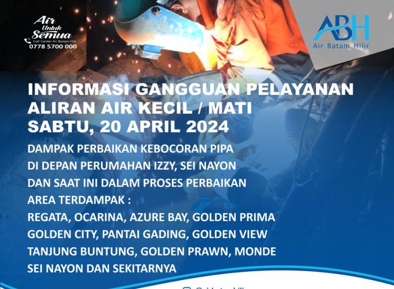 Dampak Perbaikan Pipa Bocor di Sei Nayon