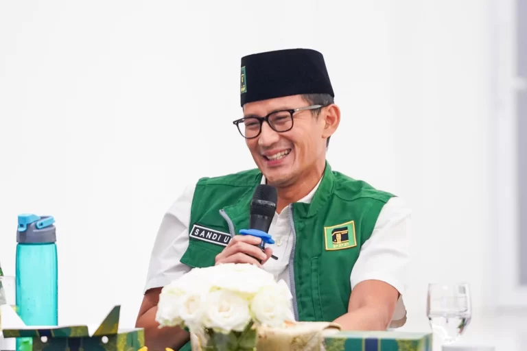 Sandiaga Uno Beri Masukan agar PPP Bergabung dengan Koalisi Pemerintahan Prabowo