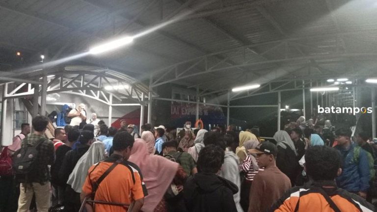 Arus Balik, Ribuan Pemudik Tiba di Pelabuhan Domestik Sekupang