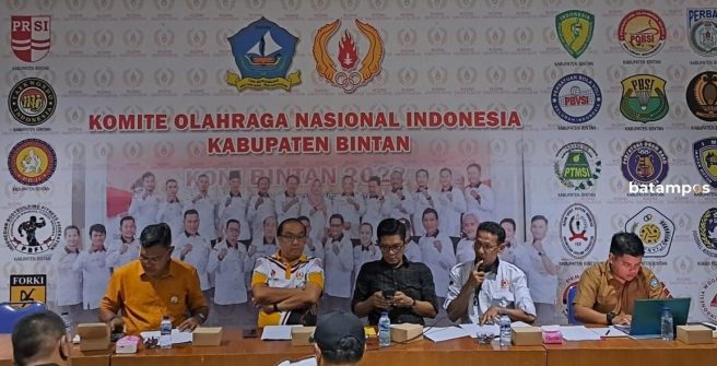 KONI Bintan Bakal Gelar Musorkab untuk Pemilihan Ketua Umum KONI Bintan