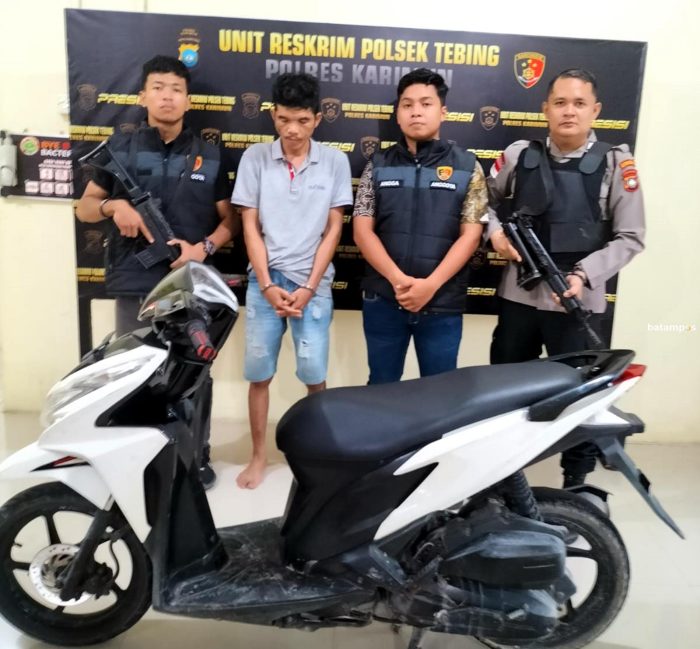 Kunci Tertinggal di Motor, Honda Vario Diembat Maling