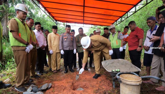 Jembatan Bukit Batu-Parit Bugis Dibangun Kembali, Pemkab Bintan Kucurkan Rp 6,4 Miliar