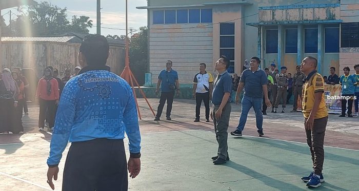 25 Tim Berlaga di Open Turnament Bola Voli Bupati Cup 2024, Jaring Bibit Atlet di Bintan