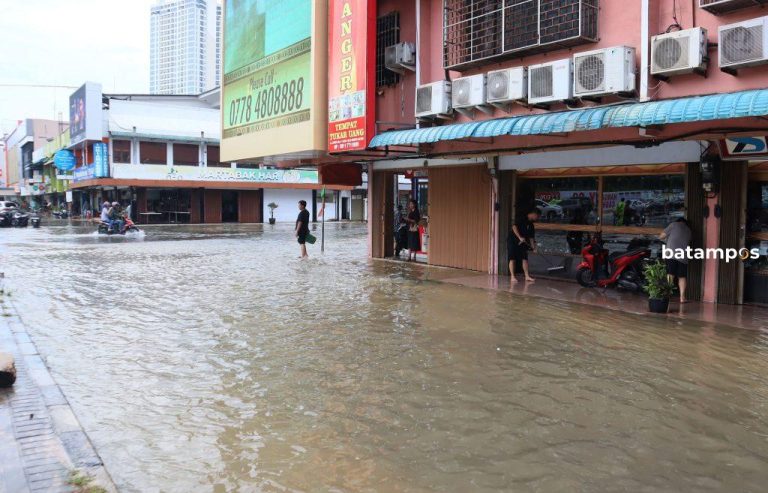 Nagoya Dikepung Banjir, Bak Sungai