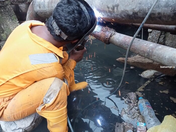Pipa Air Perumda Tirta Karimun Sering Bocor