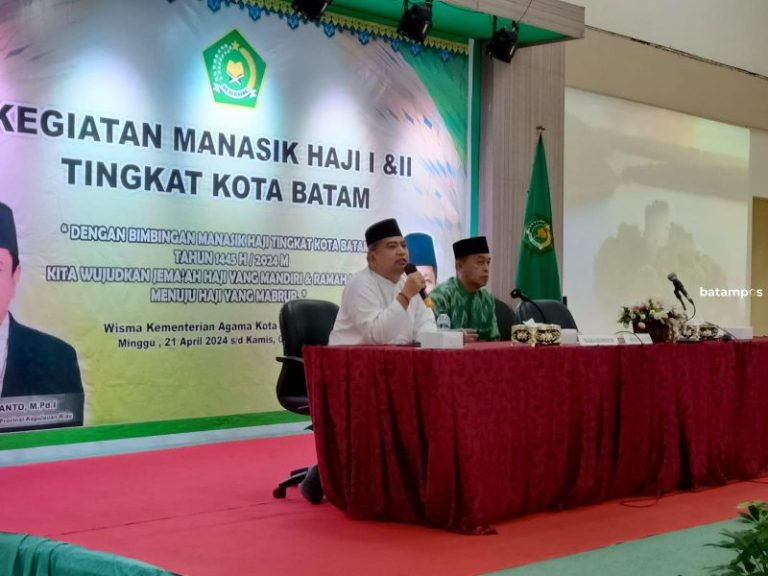Manasik Haji Batam Selesai, Kemenag Ingatkan Jemaah Kuatkan Niat dan Fokus Beribadah
