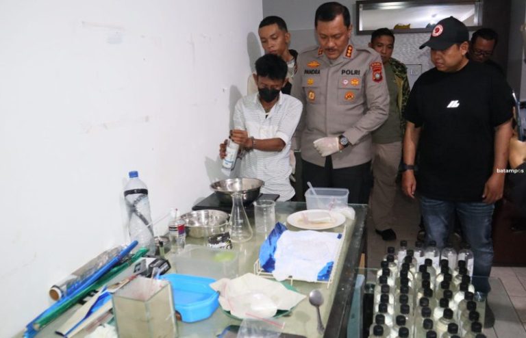 Sabu yang Diproduksi di Apartamen Bakal Dikirim Ke Palembang, Polisi Buru Pelaku Lainnya