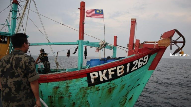 Trwiululan I  2024, PSDKP Batam Tangani Empat Kasus Kapal Ikan Asing