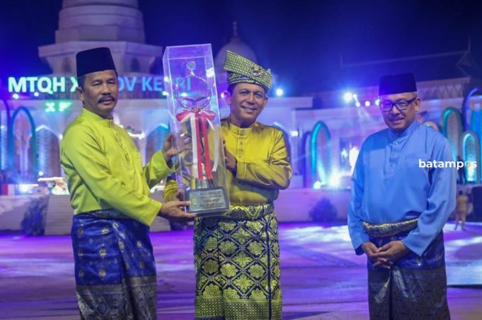 Gubkepri Buka MTQH X Kepri di Batam, Ajang Internalisasi Nilai-nilai Alquran
