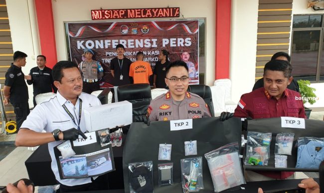 Polisi Ringkus Kurir Sabu usai Mengantar Paket Sabu di Lokasi Parkiran Lapas