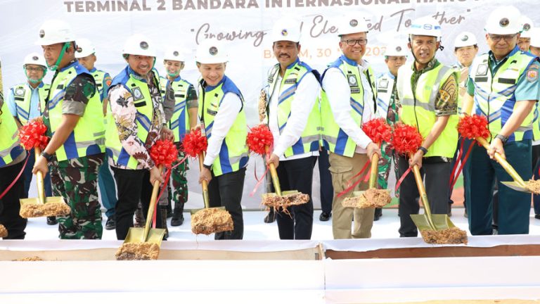 BP Batam Groundbreaking Terminal II Bandara Internasional Hang Nadim, Target Selesai Pada 2026