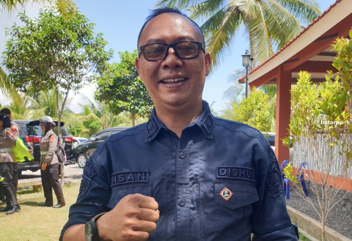 Cegah Laka, Dishub Bintan Rekayasa Jalan di Jalur Lintas Timur, Simpang Jalan Musi dan Korindo Ditutup