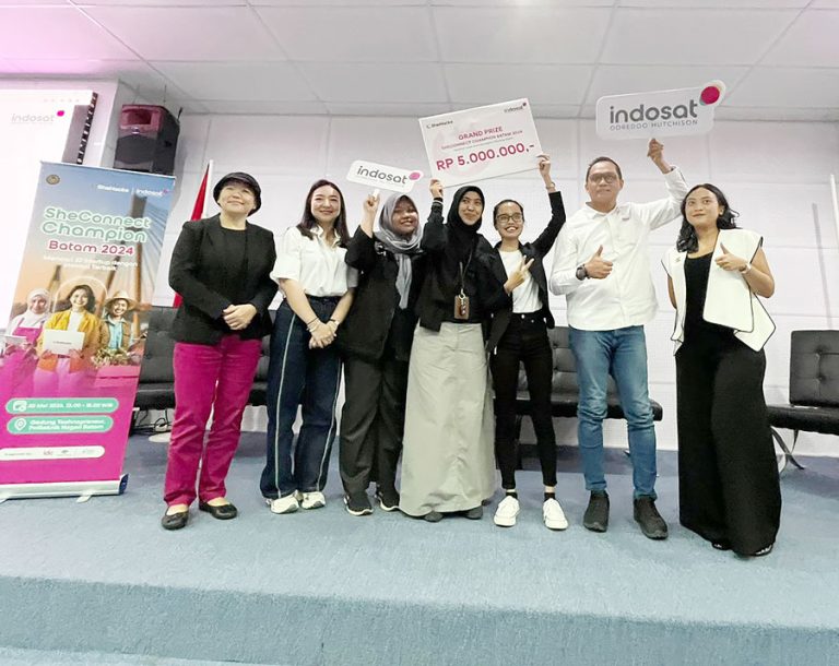 Indosat Bangkitkan Inovasi Startup Karya Perempuan Batam melalui SheConnect Champion