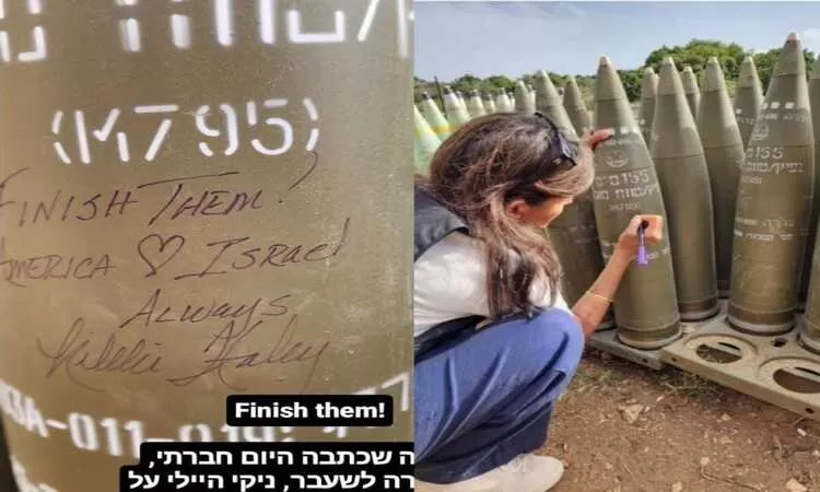 Nikki Haley Tulis Pesan di Rudal Israel, Isinya ‘Habisi Mereka’