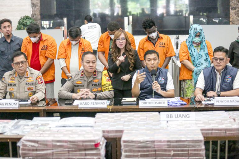 Dittipid Siber Bongkar Sindikat Kejahatan Siber Internasional