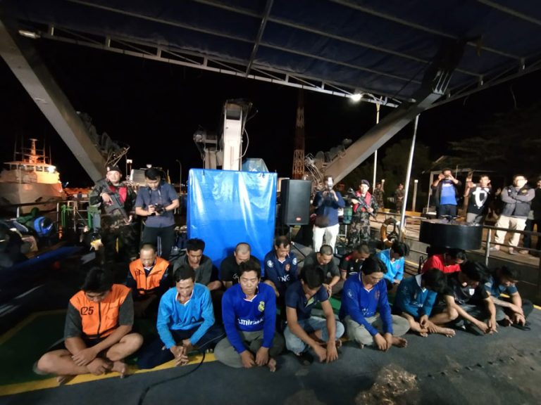 KKP Amankan 3 Kapal Asing di Laut Natuna dan Selat Malaka
