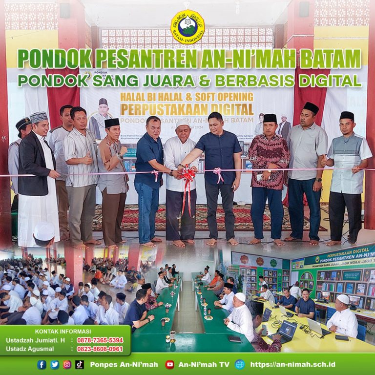 Soft Opening Perpustakaan Digital Pondok Pesantren An-Ni’mah Batam