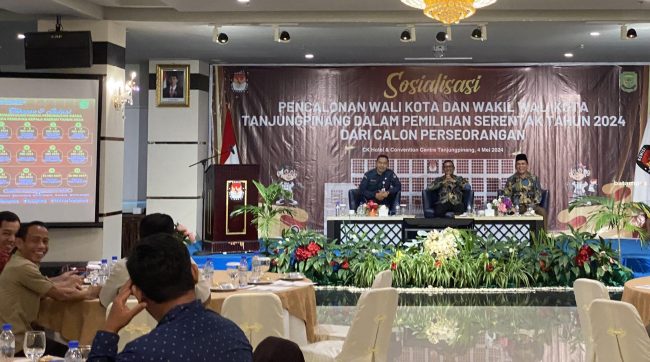 Harus Ada 16.708 Dukungan, Pendaftaran Calon Peseorangan Pilkada Tanjungpinang mulai Dibuka