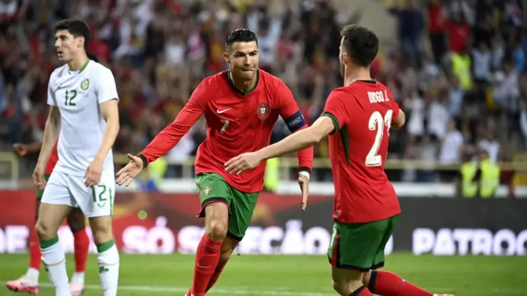 Laga Pemanasan Jelang Euro 2024, Cristiano Ronaldo Cetak Brace