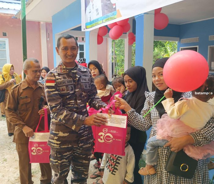 Lanal Ikut Berpartisipasi Cegah Stunting di Karimun