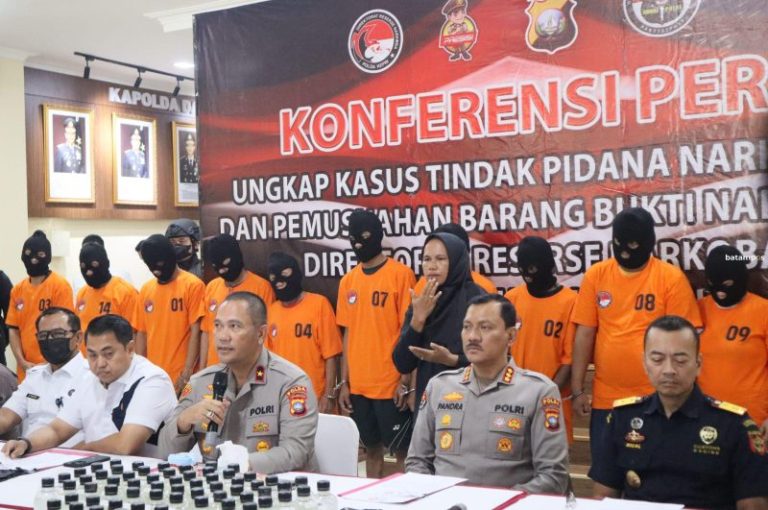 Ungkap 6 Kasus Narkotika dalam Sebulan, Wakapolda Sebut Kepri Masih Jalur Favorit Penyelundupan