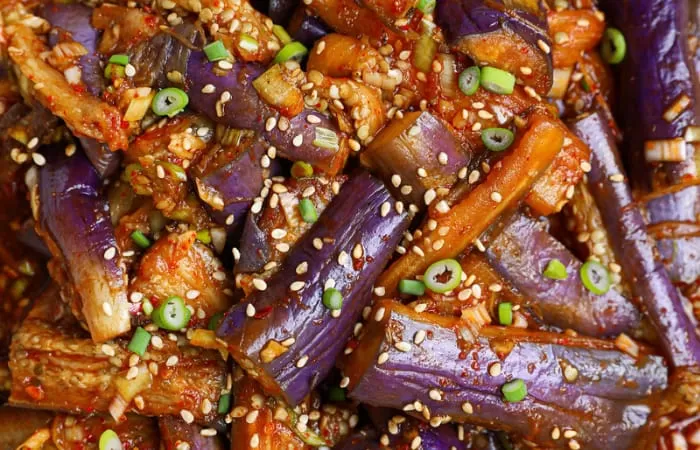 Resep Terong Ungu Bawang Putih Pedas Ala Korea