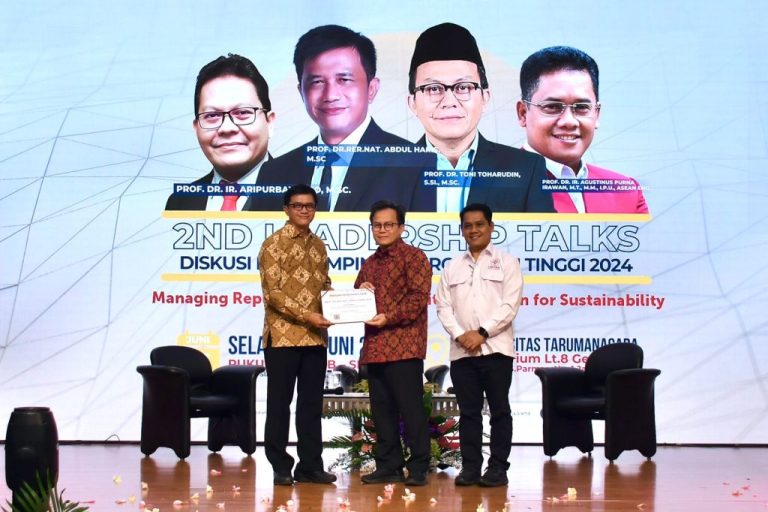 Untar dan LLDikti III Berkolaborasi untuk Meningkatkan Mutu Pendidikan Tinggi dan Keberlanjutan: Leadership Talks 2024
