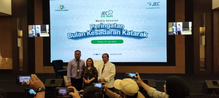 JEC dan PERDAMI Gelar Bulan Kesadaran Katarak 2024: Upaya Komprehensif Cegah Kebutaan di Indonesia