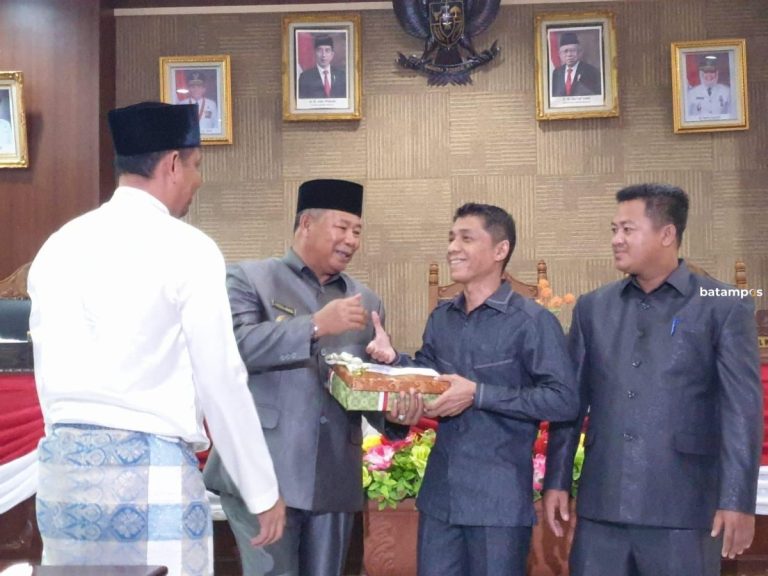 Bupati Haris Sampaikan Ranperda Pembangunan Jangka Panjang Kepulauan Anambas 20 Tahun ke Depan