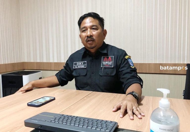 Realisasi PKB Baru Capai Rp 37 Miliar, Bapenda Kepri Optimis Capai Target PAD 50 Persen