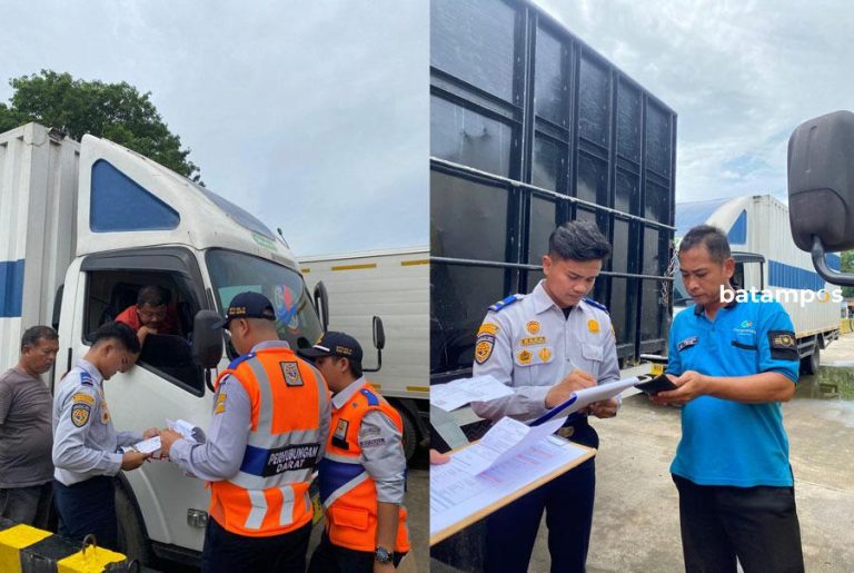Jamin Keamanan, BPTD Kepri Rutin Awasi Angkutan Pariwisata dan Barang