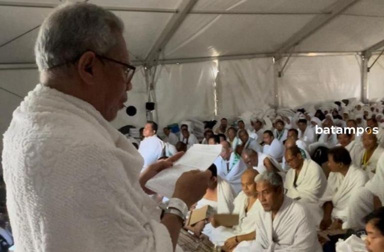 Tinggalkan Mina, Jemaah Haji Bintan Kembali ke Hotel