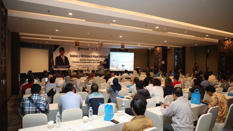 Berikan Kemudahan Berusaha, BP Batam Gelar Sosialisasi Terkait Kepelabuhanan di KPBPBB