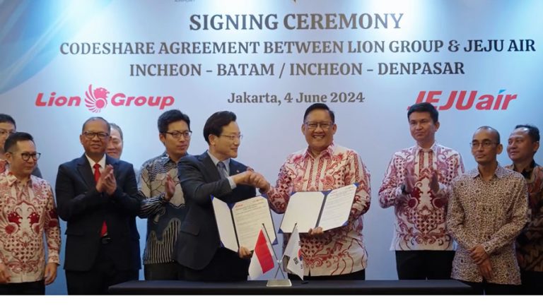 Lion Group dan Jeju Air Berkolaborasi, Buka Rute Penerbangan Baru Batam-Incheon