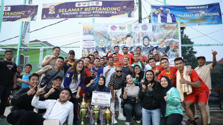 Tim Voli BP Batam Juara Piala Bergilir Walikota Batam Tahun 2024