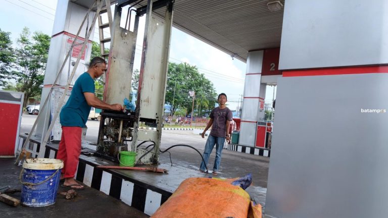 Mesin Pompa Rusak, SPBU Batu 7 Tanjungpinang Tak Layani Pembelian Solar