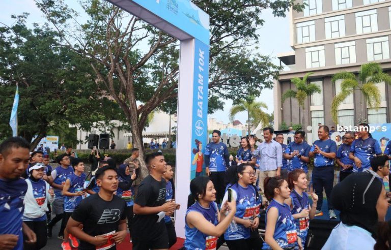 Ribuan Peserta Antusias Ikut Batam 10K