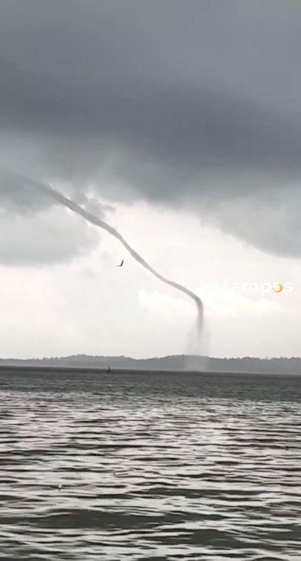 Kembali, Angin Puting Beliung Terjang Pulau Karimun