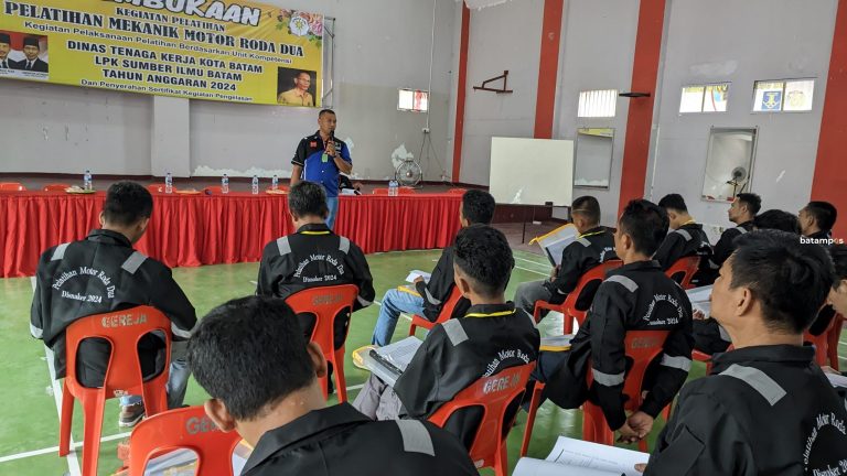 25 Warga Binaan Lapas Batam Belajar Jadi Montir Sepeda Motor