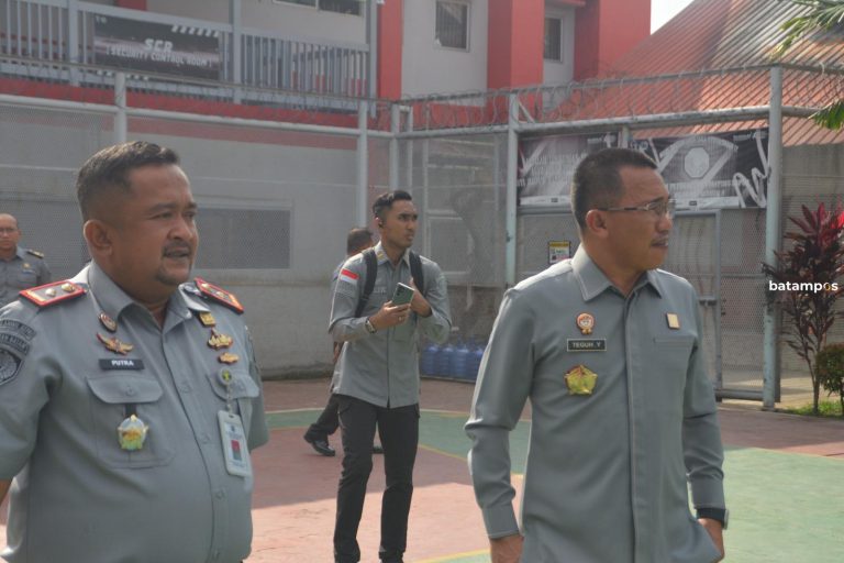Kunjungi Rutan Batam, Dirpamintel Ditjenpas Apresiasi Pelayanan Hak Warga Binaan