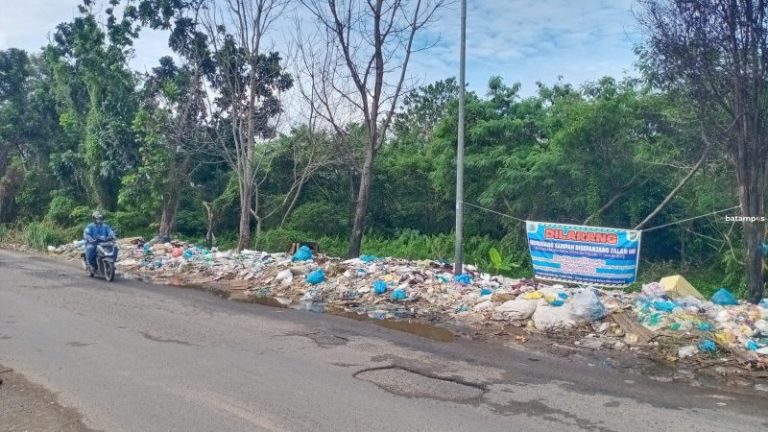 Dijejali Sampah, Jalan Menuju Galangan Kapal di Sagulung Akan Dijadikan TPS Induk
