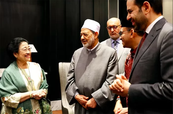 Megawati Bertemu Imam Besar Al Azhar Mesir, Ini yang Dibahas