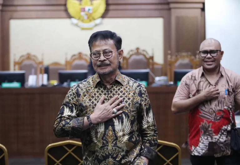 Syahrul Yasin Limpo Jalani Sidang Vonis Hari Ini