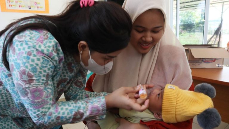 105.158 Anak di Batam Sudah Diimunisasi Polio